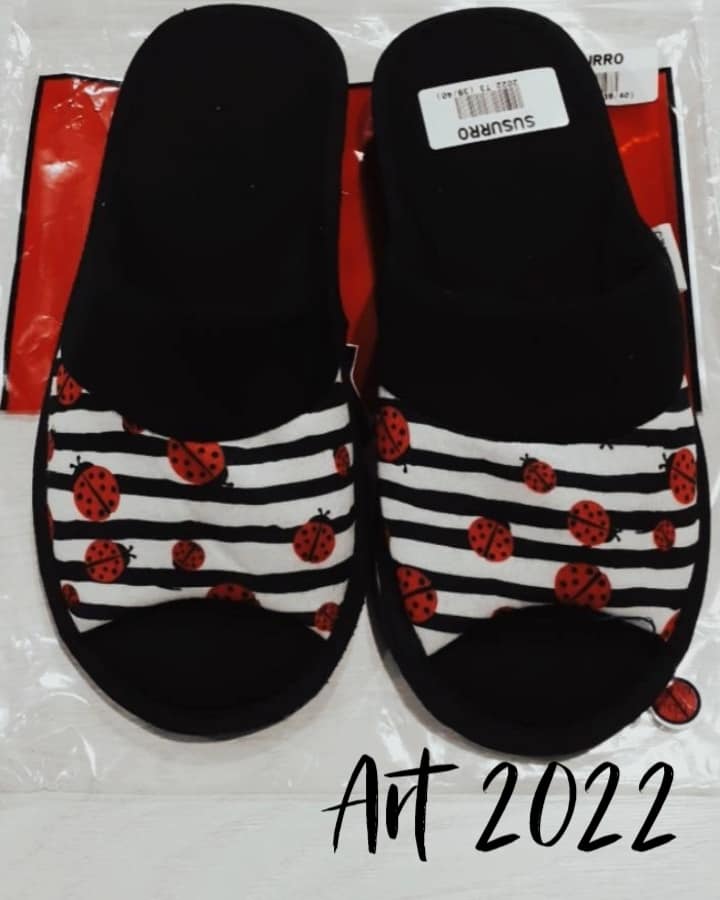 DESCUENTO 15% LIQUIDACION DE TEMPORADA! I INV. PANTUFLA ABIERTA CON ESTAMPA