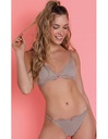 conjunto triangulo algodón y lycra (tanga less)