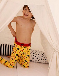 [XY5056]  INV. BOXER LARGO DE ALGODON Y LYCRA ESTAMPADO