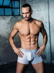 [LM798] OFERTON! - BOXER ALGODON Y LYCRA COMBINADO CON COLLARETA