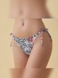 [MKM3448] OPORTUNIDAD! - MALLA COLALES PARA ATAR DE TRICOT ESTAMPADO "WILD SUMMER"