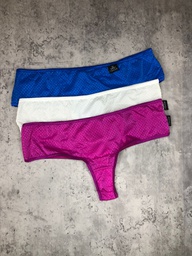 [YN1856] PACK CULOTELES X3 MICRO FANTASIA LISA