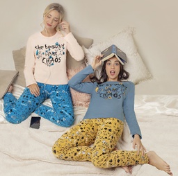[LEN22314] LIQUIDACION ! - INV. PIJAMA DE JERSEY - LINEA BEAUTY