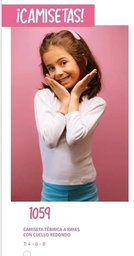 [KIE1059]  INV. CAMISETA DE NIÑOS CUELLO REDONDO TEMICA MORLEY