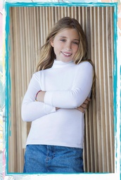 [PIA344] LIQUIDACION ! - INV. POLERA DE MORLEY NENA LISA ALGODON