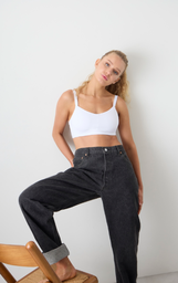 [BGX1714] CORPIÑO CON BROCHE EN ESPALDA SIN TAZA DE MICROFIBRA DOBLE REFORZADO CON BALLENA