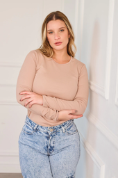 [KIE11050]  INV. CAMISETA DAMA ALG. TERMICO  CUELLO REDONDO MORLEY