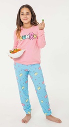 [BIAN23050] DESCUENTO 10% LIQUIDACION DE TEMPORADA!  INV. PIJAMA NENA CON PANTALON ESTAMPADO "GUMMY"