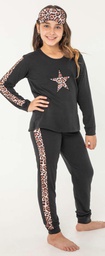 [BIAN23053/E] DESCUENTO 10% LIQUIDACION DE TEMPORADA!  INV. PIJAMA NENA CON RECORTES ESTAMPADOS Y APLIQUE BORDADO "ZAIRA"