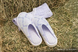 [MKP8022] LIQUIDACION ! - INV. PAR DE PANTUFLAS ESTAMPADAS &quot;STELLA&quot;