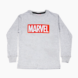 [DIS80753] INV. REMERA DE JERSEY ML ESTAMPADA "AVENGERS" CON PUÑOS