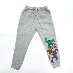 [DIS80807]  INV. JOGGING DE FRISA TAMPADO "AVENGERS" CON BOLSILLOS Y CORDON