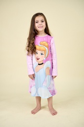 [DIS82270] LIQUIDACION ! - INV. CAMISON ML JERSEY SUBLIMADO &quot;PRINCESAS&quot; CON VOLADOS