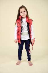 [DIS82372]  INV. CALZA ESTAMPADA "MINNIE" DE ALGODON Y LYCRA