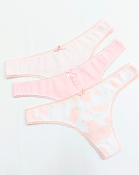 [VTG7471] ROSA COLALES DE ALGODON CON FANTASIA