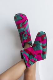 [TRE5423]  I INV. PANTUBOTA CORAL FLEECE ESTAMPADA CAMO