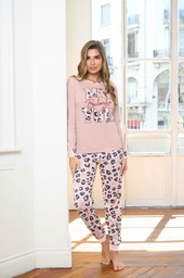 [LEN25355/E] INV. PIJAMA ESTAMPADO &quot;PRINT&quot;