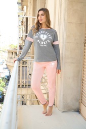 [LEN25358] INV. PIJAMA DE JERSEY &quot;FOREVER&quot;