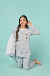 [LEN25952/G] INV. PIJAMA ESTAMPADO &quot;ESTRELLAS&quot;