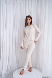 [TRE5507]  INV. PIJAMA REMERA Y PANTALON DE LANILLA GAMUZADA