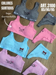 [MAR3100] CONJUNTO TEEN DEPORTIVO DE MORLEY