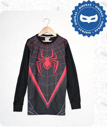 [DIS81027]  INV. PIJAMA DISFRAZ DE ALGODÓN Y MODAL "SPIDERMAN"