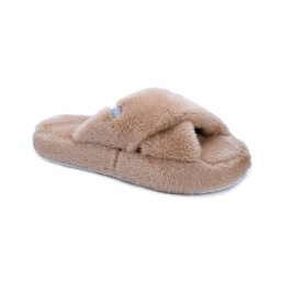 [IKKI63] DESCUENTO 10% LIQUIDACION DE TEMPORADA! IINV. PANTUFLON DE CORDERITOS CON TIRAS CRUZADAS apta para lavar en lavarropas