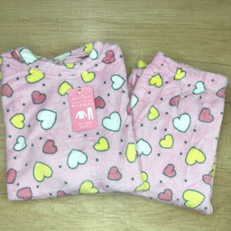 [MXM3001]   INV. PIJAMA DAMA ESTAMPADO POLAR SOFT