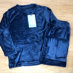 [MXM3200] LIQUIDACION ! - INV. PIJAMA NENE LISO POLAR SOFT