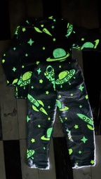 [MXM3202] INV. PIJAMA NENE POLAR SOFT LUMINOSO brilla en la oscuridad