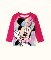 [DIS82686] VER. REMERA CON PROTECCION UV SUBLIMADA "MINNIE"
