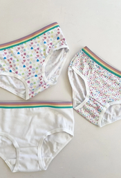 [KIE6049] PACK X3 BOMBACHA NENA DE ALGODÓN Y LYCRA CON ELASTICO PERSONALIZADO