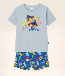 [DIS88096] VER. PIJAMA REMERA DE ALGODÓN Y SHORT SUBLIMADO &quot;PAW PATROL&quot;