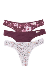 [FRA5010] PACK X3 COLALES DE ALGODÓN Y LYCRA ESTAMPADA "LIBERTY"