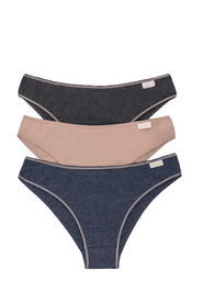 [FRA597] PACK X3 VEDETINA DE ALGODÓN Y LYCRA "DENIM"