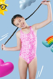 [ELE2612] VER. MALLA ENTERIZA ESTAMPADA