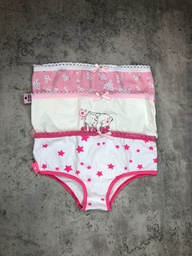 [SAY10003] PACK X3 BOMBACHA DE NENA DE ALGODÓN Y LYCRA ESTAMPADA