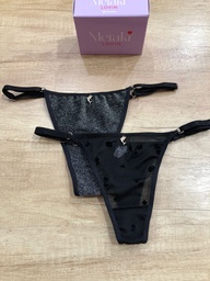 [MER4441] PACK X2 COLALES REGULABLE DE LUREX Y MICROTUL