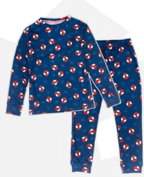 [DIS81008] INV. PIJAMA GAMUZADO SUBLIMADO "SPIDERMAN"
