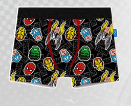 [DIS81411] INV. BOXER DE MODAL SUBLIMADO "AVENGERS"