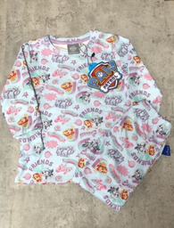 [DIS88087]  INV. PIJAMA GAMUZADO SUBLIMADO "PAW PATROL"