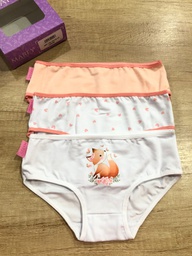 [MAR102] PACK X3 BOMBACHA NENA ESTAMPADA DE ALGODÓN Y LYCRA