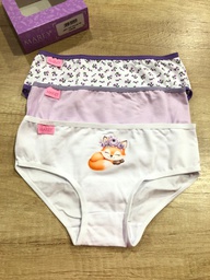 [MAR103] PACK X3 BOMBACHA NENA ESTAMPADA DE ALGODÓN Y LYCRA
