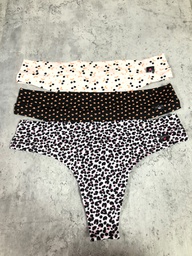 [SAY10250] PACK X3 COLALES DE ALGODÓN Y LYCRA CON CINTURA Y DOBLADILLO