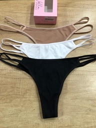 [VEL75] PACK X3 COLALES DE ALGODÓN DOBLE TIRA