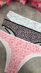 [SAY10207] PACK X3 VEDETINA MAX DE ALGODÓN Y LYCRA ESTAMPADA
