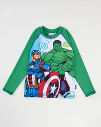 [DIS81442] VER. REMERA CON PROTECCION UV SUBLIMADA "AVENGERS"