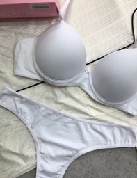 [VEL1228] CONJUNTO TAZA SOFT CON BASE DE ALGODÓN Y COLALES CON CINTURA