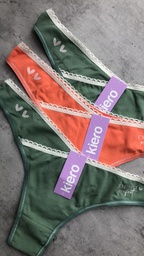 [KIE2201] PACK X3 COLALES DE ALGODÓN Y LYCRA CON ELASTICO
