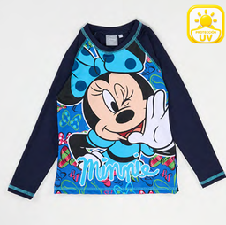 [DIS83027] VER. REMERA CON PROTECCION UV DE MICROFIBRA SUBLIMADA "MINNIE"